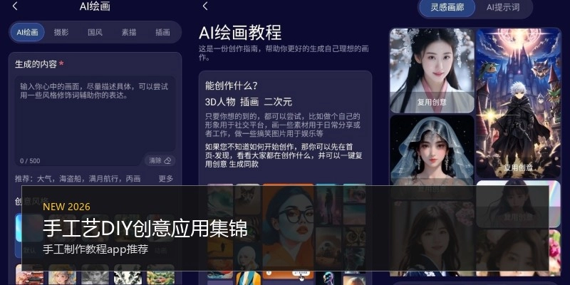 手工艺DIY创意应用集锦