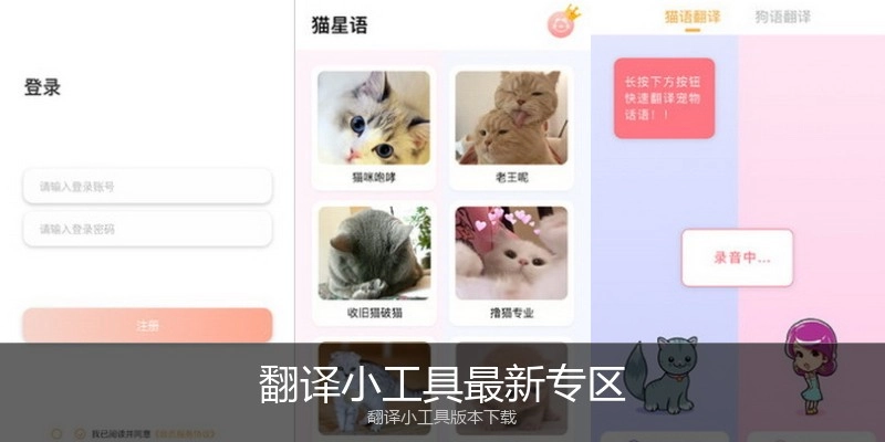 翻译小工具最新专区