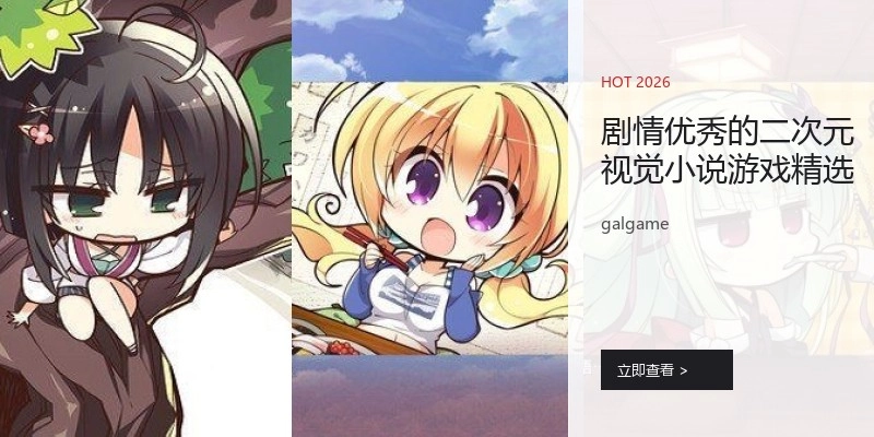 剧情优秀的二次元视觉小说游戏精选