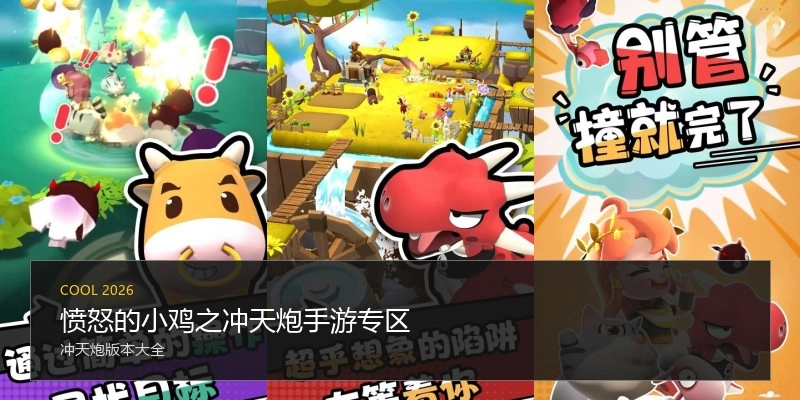 愤怒的小鸡之冲天炮手游专区