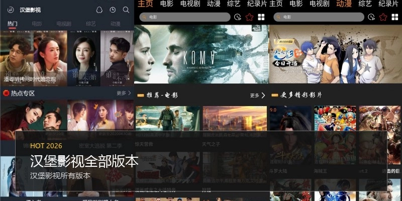 汉堡影视全部版本