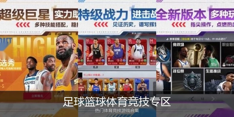 足球篮球体育竞技专区