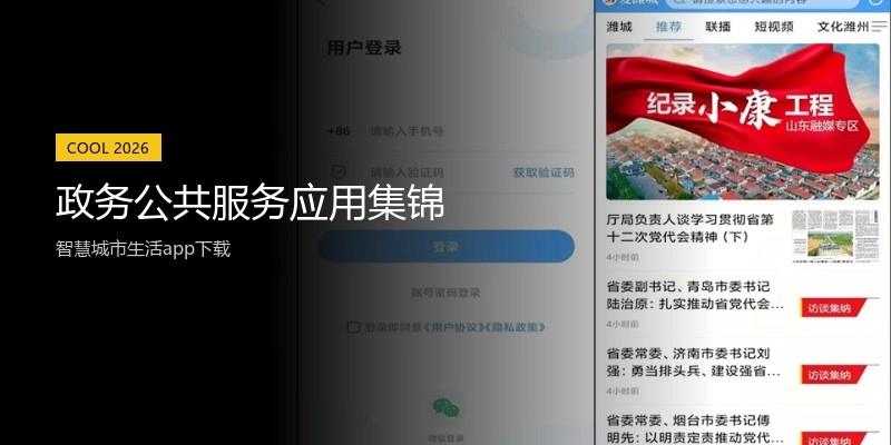 政务公共服务应用集锦