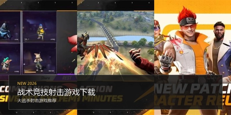 战术竞技射击游戏下载
