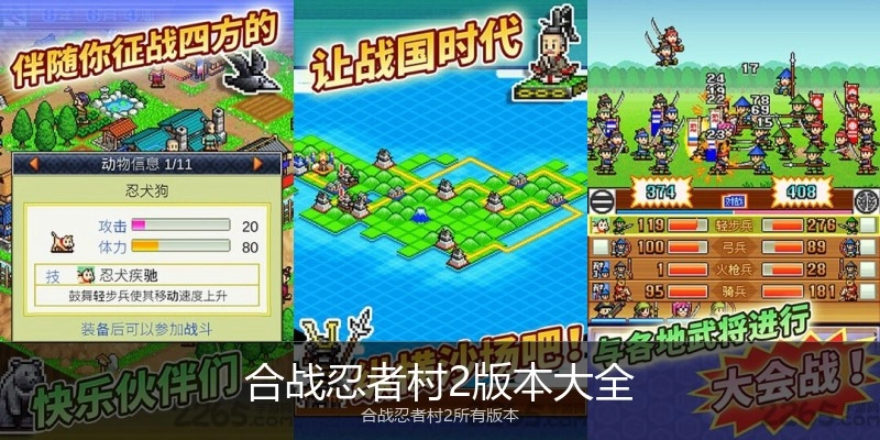 合战忍者村2版本大全