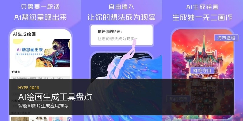 AI绘画生成工具盘点