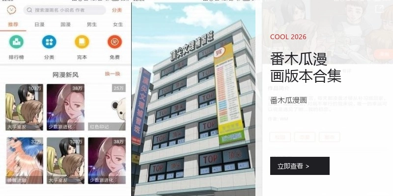 番木瓜漫画版本合集