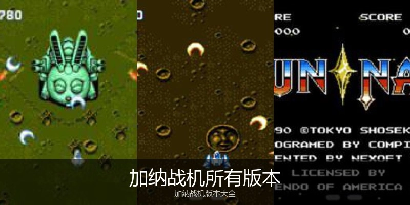 加纳战机所有版本