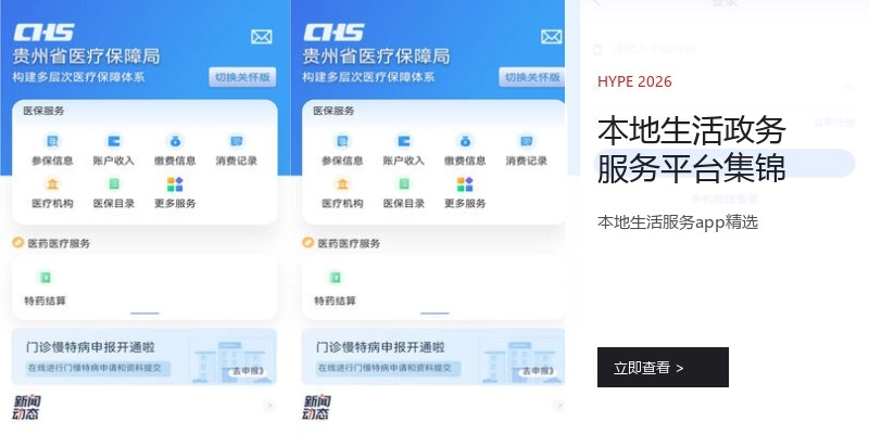 本地生活政务服务平台集锦