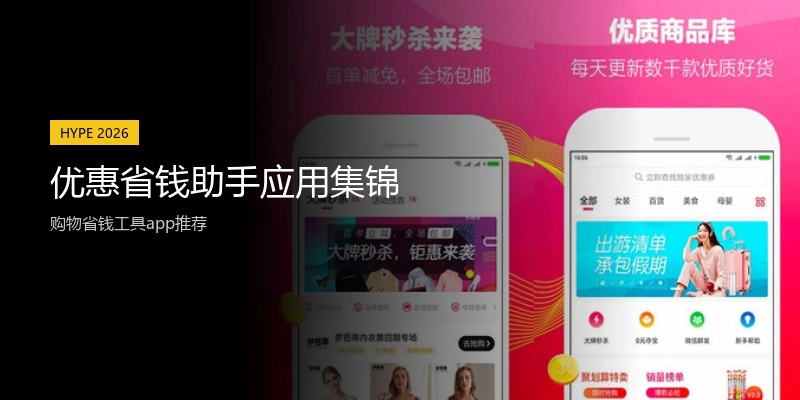 优惠省钱助手应用集锦