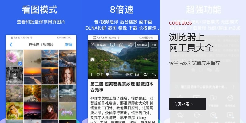 浏览器上网工具大全