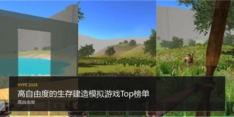 高自由度的生存建造模拟游戏Top榜单