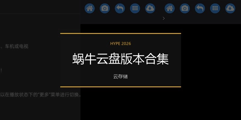 蜗牛云盘版本合集