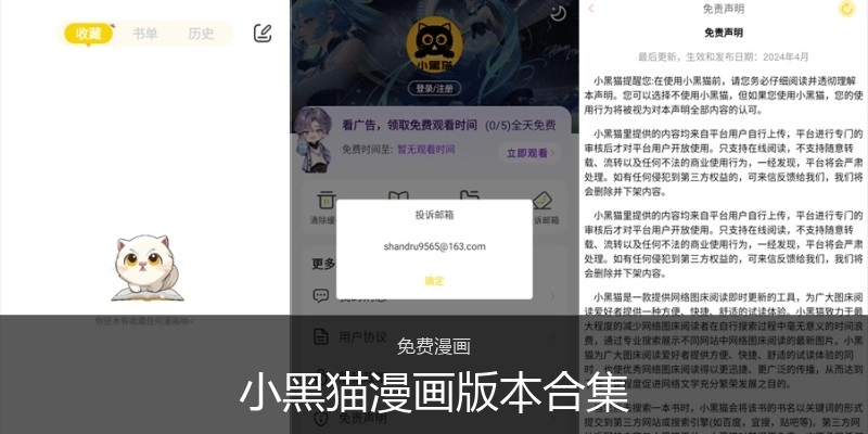 小黑猫漫画版本合集