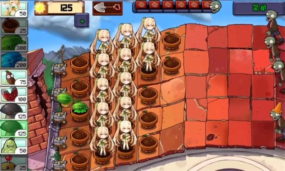 植物娘大战僵尸重制版下载手机版