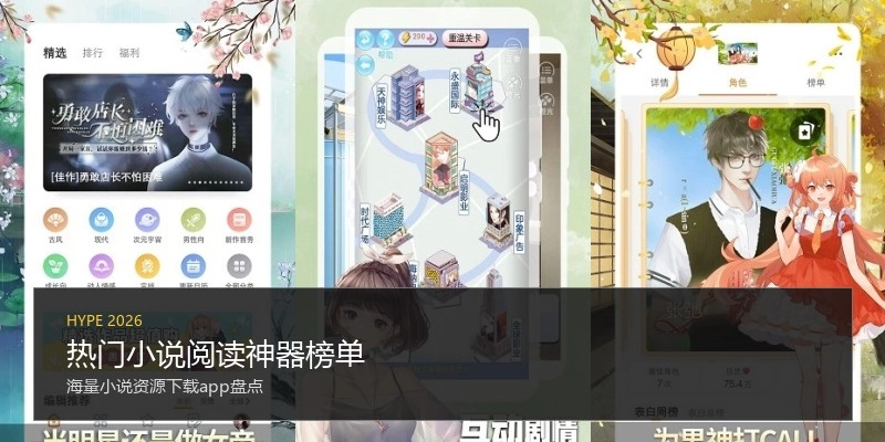 热门小说阅读神器榜单
