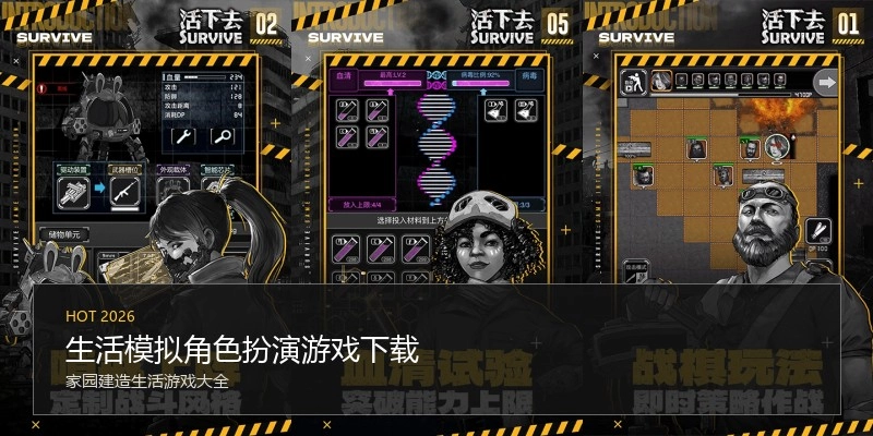 生活模拟角色扮演游戏下载