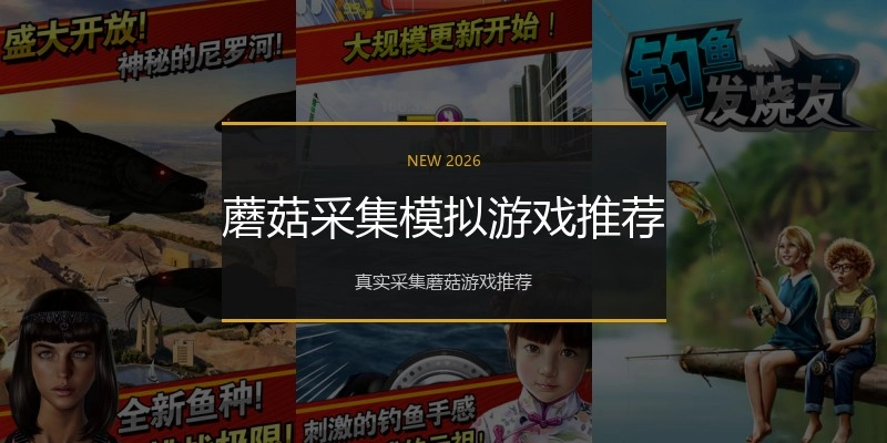 蘑菇采集模拟游戏推荐