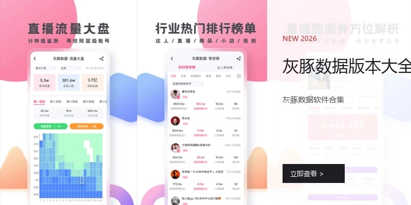 灰豚数据版本大全
