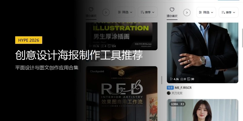 创意设计海报制作工具推荐