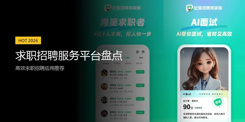 求职招聘服务平台盘点