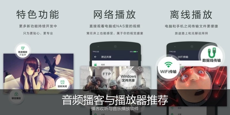 音频播客与播放器推荐