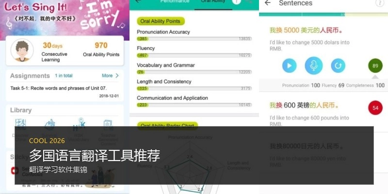 多国语言翻译工具推荐