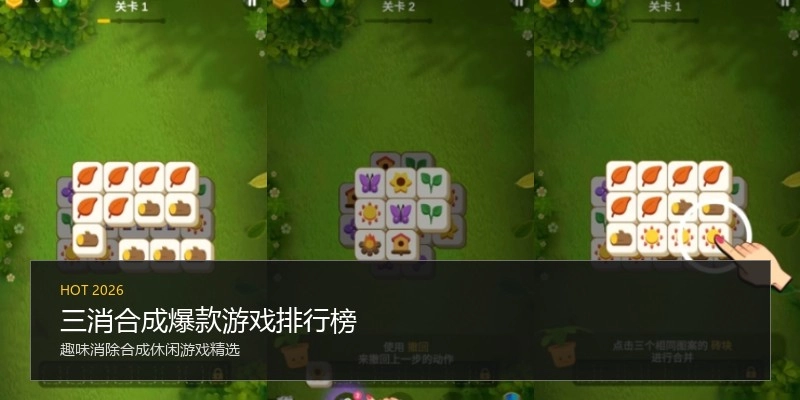 三消合成爆款游戏排行榜
