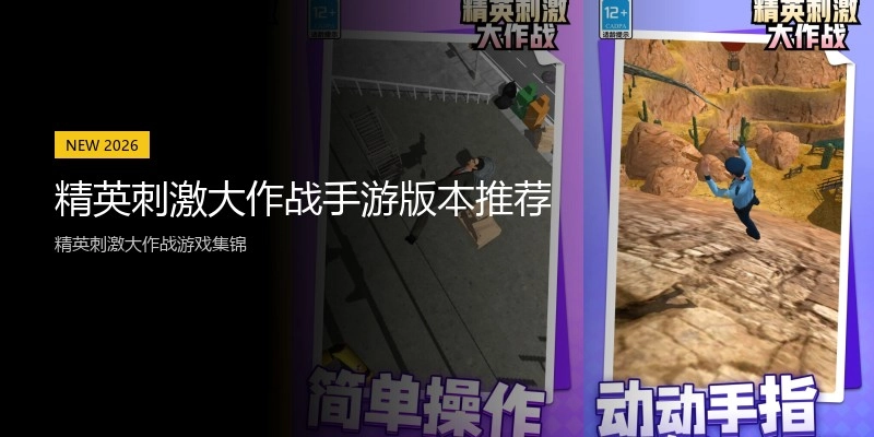 精英刺激大作战手游版本推荐