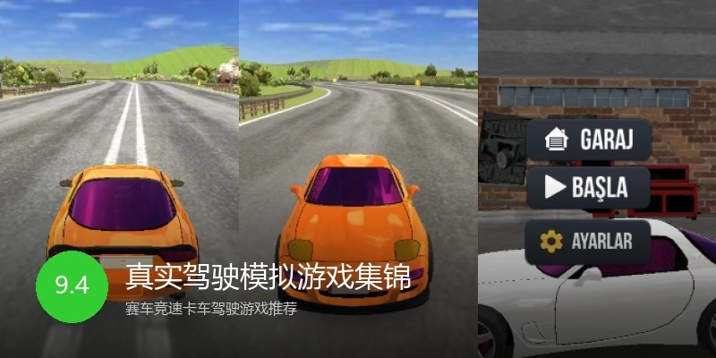真实驾驶模拟游戏集锦