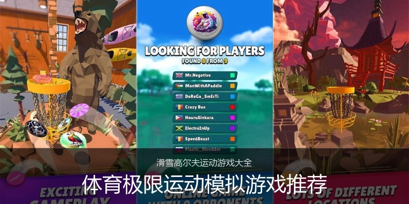 体育极限运动模拟游戏推荐
