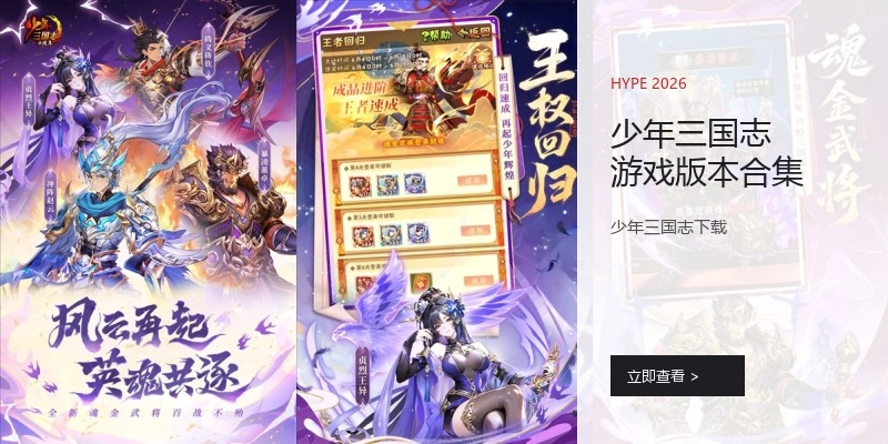 少年三国志游戏版本合集