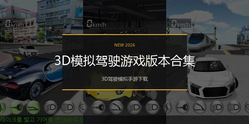 3D模拟驾驶游戏版本合集