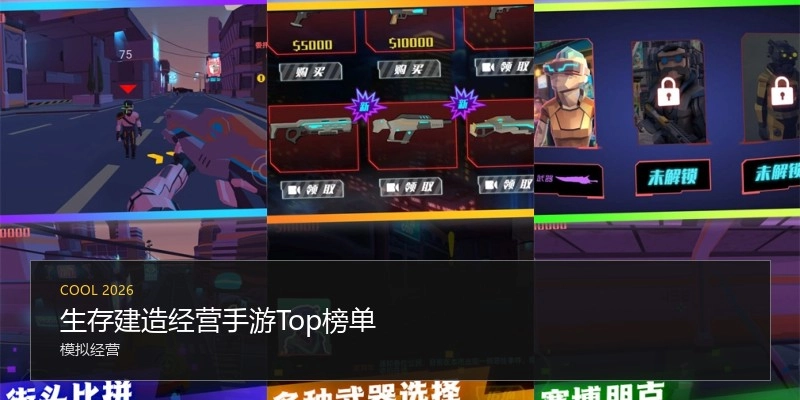 生存建造经营手游Top榜单