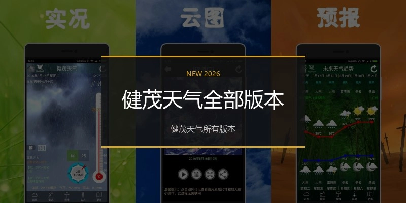 健茂天气全部版本