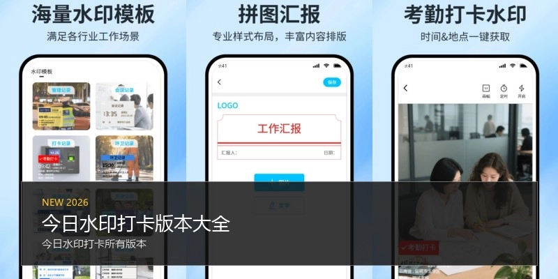 今日水印打卡版本大全