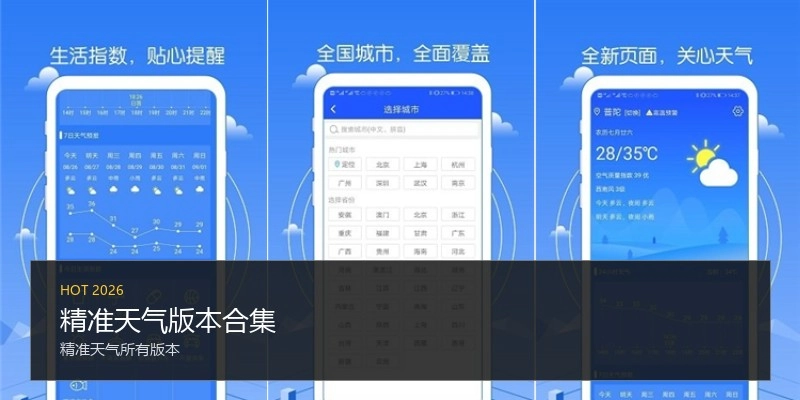精准天气版本合集