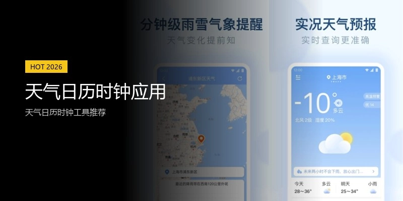 天气日历时钟应用