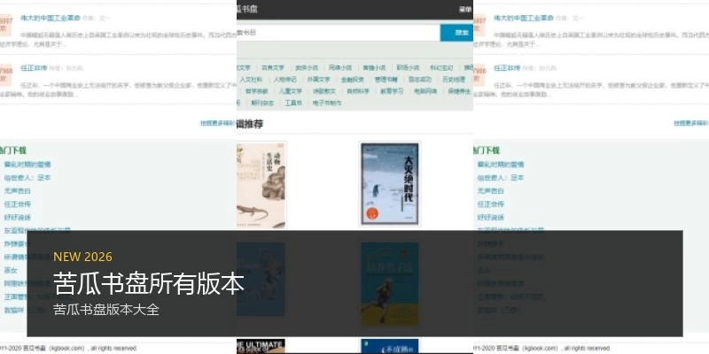 苦瓜书盘所有版本