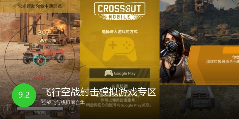 飞行空战射击模拟游戏专区