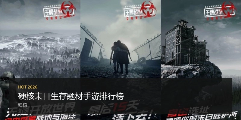 硬核末日生存题材手游排行榜