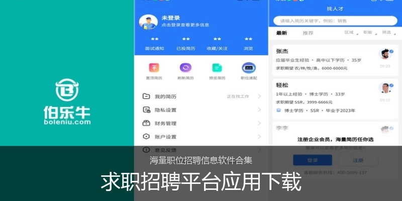 求职招聘平台应用下载