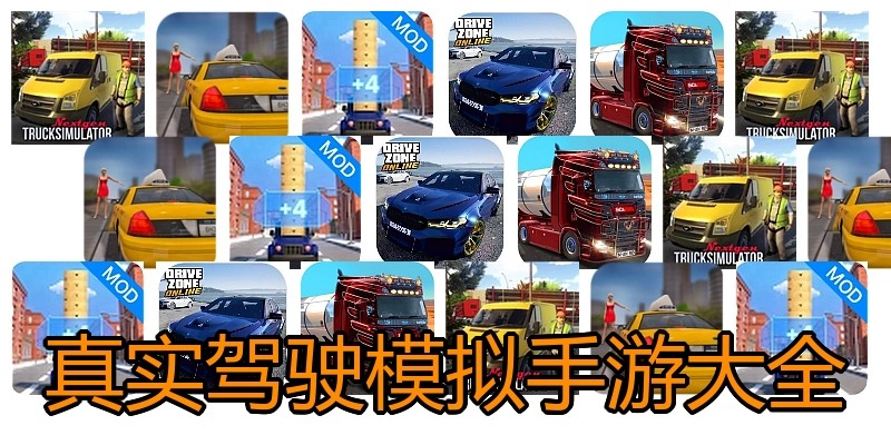 真实驾驶模拟手游大全