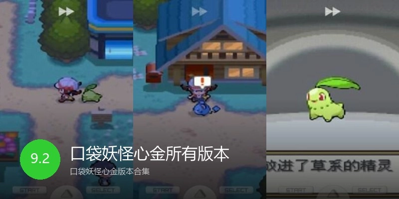 口袋妖怪心金所有版本