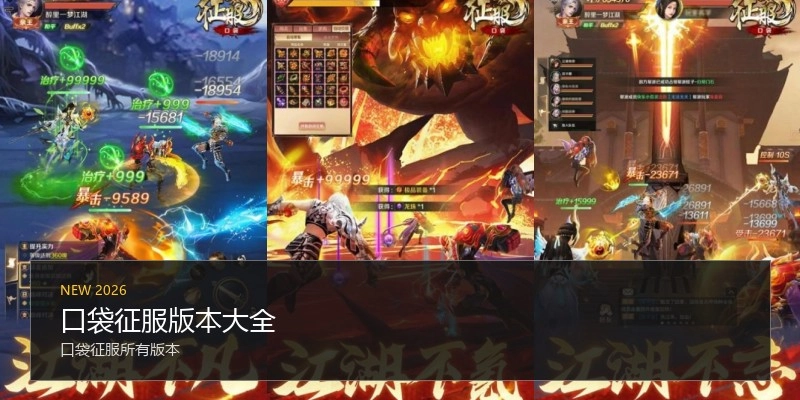 口袋征服版本大全