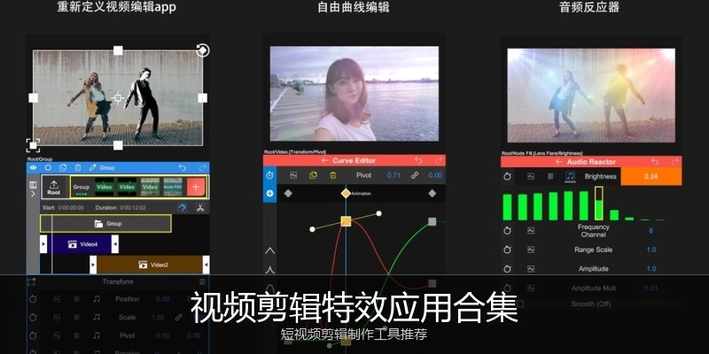 视频剪辑特效应用合集