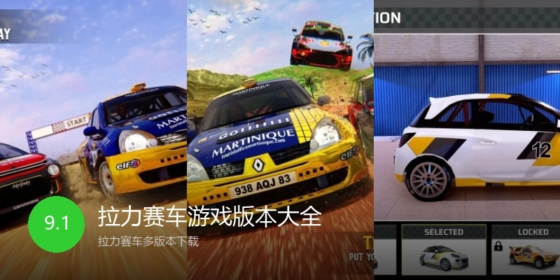 拉力赛车游戏版本大全