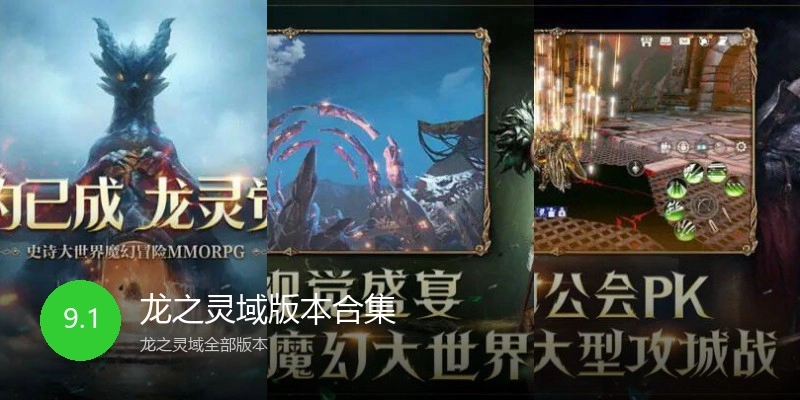 龙之灵域版本合集