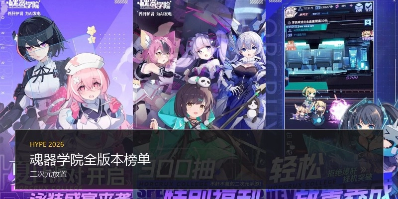 魂器学院全版本榜单