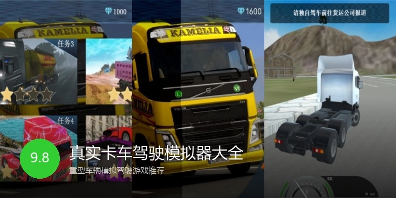 真实卡车驾驶模拟器大全